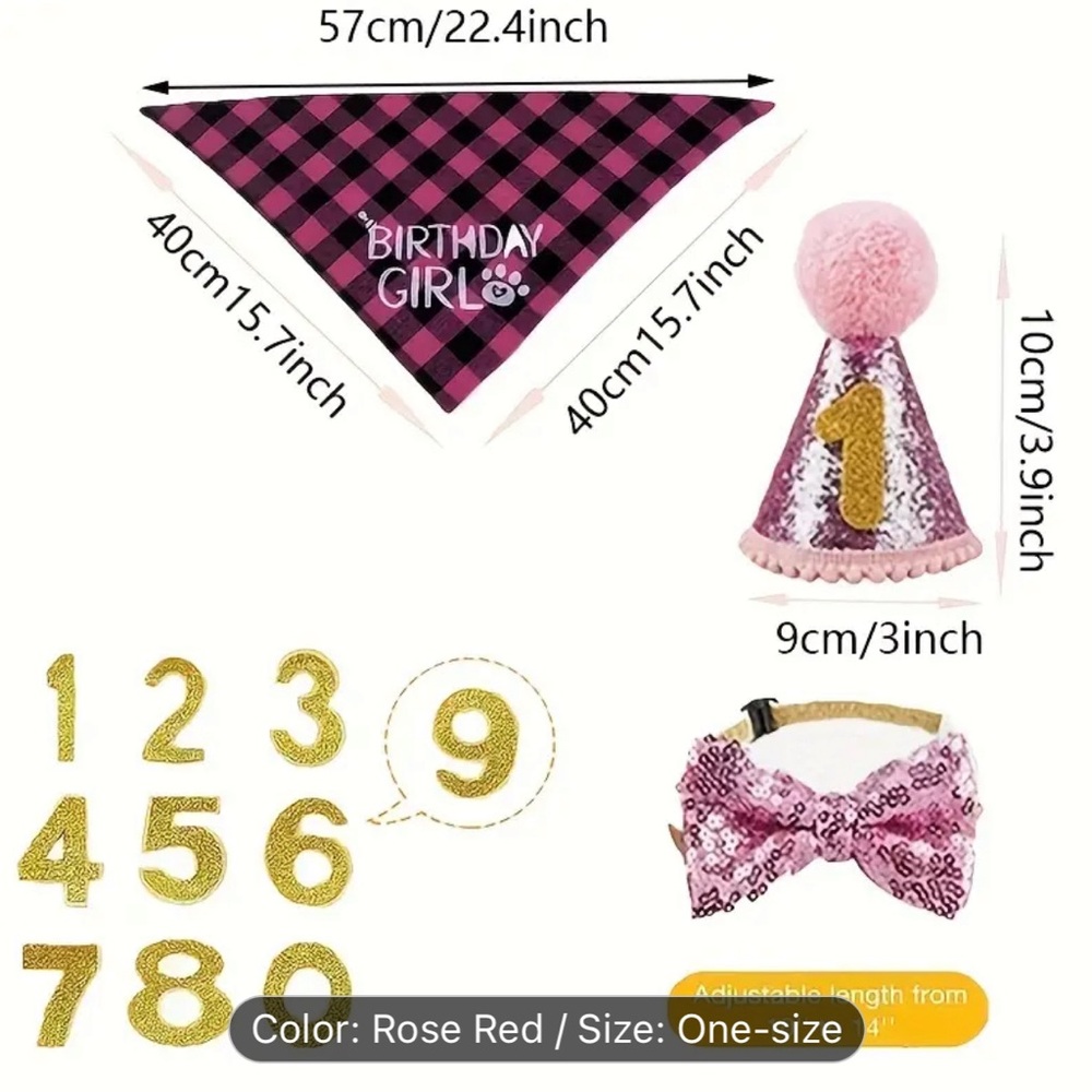Girl Birthday Set - Picture 2 of 8